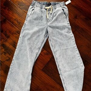 SOLD-GAP Pull On Wide Leg Jeans